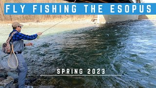 Fly fishing the Esopus Spring 2023 [upl. by Mohn449]