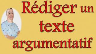 Rédiger un texte argumentatif plan dialectique à appliquer facilement [upl. by Oliva]