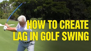 How To CREATE LAG In The GOLF DOWNSWING [upl. by Lin]