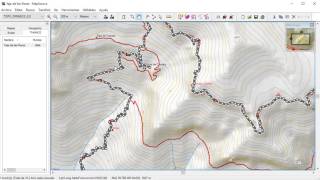 02 modificar track con MapSource [upl. by Rahsab]