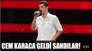 YUH ARTIK  HERKES ONU CEM KARACA SANDI ‘ ISLAK ISLAK’ O SES TÜRKİYE 3 BÖLÜM [upl. by Nisa493]