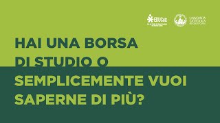 FAQ  Borse di studio EDUCatt [upl. by Atiner]