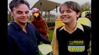 Ant amp Dec co hosting Bigger Breakfast April 1998 with Melanie Sykes day 4 part 2 [upl. by Anelram55]