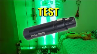 Test Wireless DMX512 🥊 Prueba [upl. by Gorman]