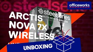 SteelSeries Arctis Nova 7X Wireless Headset Unboxing and Set Up [upl. by Oguh]