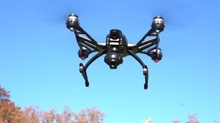 Yuneecs Typhoon Q500 4K quietly captures highres video from the sky and ground [upl. by Avid]