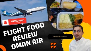 Oman Air Economy class food Review flightfood [upl. by Laverna884]