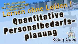 Quantitative Personalbedarfsplanung [upl. by Nonnaer]