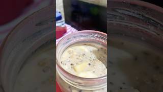 Overnight Oats youtubeshorts dailyvlog healthyeating [upl. by Aisa]