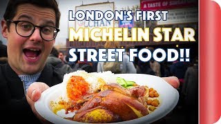 Londons First Michelin Star Street Food  Sorted Food [upl. by Alyacim10]