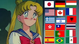 Mamoru termina con Usagi en diferentes doblajes HD [upl. by Gaston68]