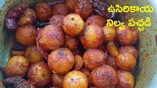 ఉసిరికాయ నిల్వ పచ్చడిusirikaya pachadiusirikaya pachadi in teluguhow to make usirikaya pachadi [upl. by At]