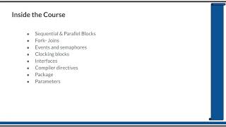 Course  Systemverilog Verification 2  L11  Welcome [upl. by Uhn]