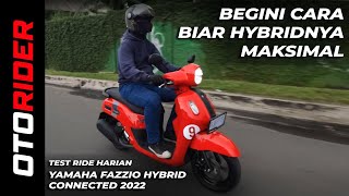 Yamaha Fazzio  Test Ride Harian  OtoRider [upl. by Aseeral]