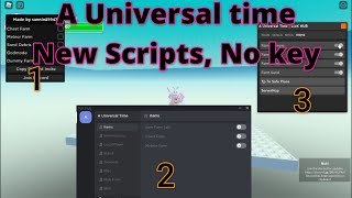 A Universal Time New Script Pastebin NO KEY  Autofarm Meteor Chest Debris Dummies TP Npcs [upl. by Medea]