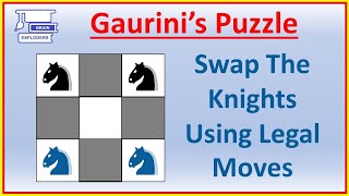 Four Knights Guarinis Chess Puzzle Solution [upl. by Grimbald495]