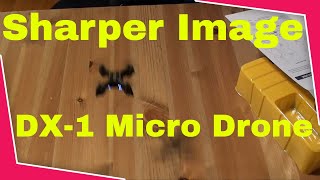 Sharper Image DX1 Micro Drone Quadcopter [upl. by Paolo583]