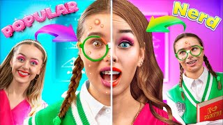 Vom Nerd zur BeliebtheitKörpertauschFantastisches MakeOver mit Gadgets von TikTok [upl. by Isborne]