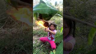 Survival Skills Angry sister with ants survival camping bushcraft outdoors [upl. by Salis510]