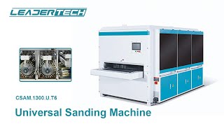 Universal Sanding Machine Leadertech CSAM1300U [upl. by Leidag745]