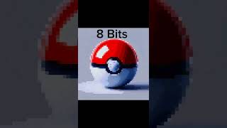 64 bits 32 bits 16 bits 8 bits 4 bits 2 bits 1 bit half bit quarter bit shorts trending [upl. by Airdnal249]