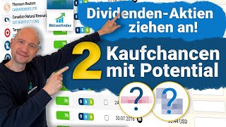 Dividenden Aktien ziehen an 2 Kaufchancen mit Potential [upl. by Nauqram]