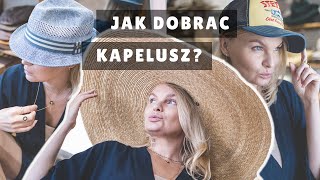 🤔 Jak dobrać NAKRYCIE głowy  Przegląd kapeluszy i czapek na lato 🌞 [upl. by Cammie]