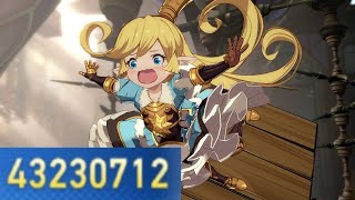 Charlotta 43mil 60 seconds Granblue Fantasy Relink [upl. by Notlem]