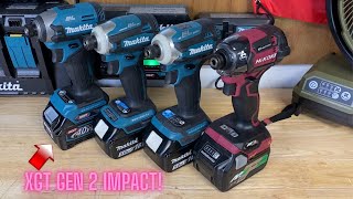 Makita GDT02 XGT Impact Driver ReviewUnboxing VS XDT16 XDT19 and Hikoki WH36DC Metabo HPT [upl. by Oahc883]