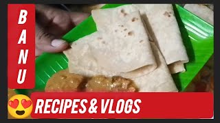 How to make hotal style Rumali roti recipes  Rumali roti recipes in Tamil  Banu Recipes [upl. by Almena230]