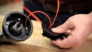 How to install your line on a Echo Trimmer srm 225 fast and easy [upl. by Annetta549]