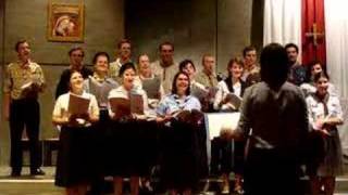 chant des adieux  chorale interscouts [upl. by Bryan]