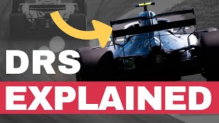 How the DRS Drag Reduction System works in Formula 1 [upl. by Lepper]