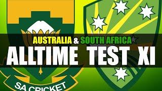 Alltime Test XI of Australia amp South Africa [upl. by Therese]