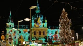 Mercado de Natal na Áustria  Christkindlmarkt am Hauptplatz  Graz [upl. by Nioe]