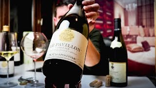 M Chapoutier Hermitage Le Pavillon  Rhône Syrah Wine Review [upl. by Nevyar]