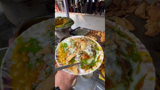 Tasty समोसा चाट की plate 40₹ में 👌❤️😋 roadside selling snacks 😱 shorts trending viral [upl. by Noscire]