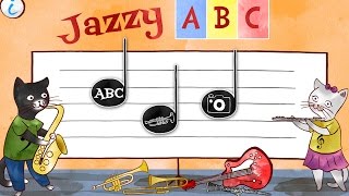 Jazzy ABC  Music Education For Kids The Melody Book  Best App For Kids [upl. by Schubert]