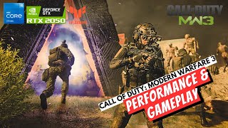 Call of Duty Modern Warfare III  ASUS TUF F15 intel core i5 11th Gen RTX 2050 [upl. by Demona]