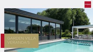 Aliplast aluminium systems veranda Garden Villa [upl. by Trinity]