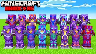 I Found EVERY ARMOR TRIM in Hardcore Minecraft 13 [upl. by Irallih]