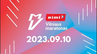 RIMI Vilnius marathon 2023  Finish line [upl. by Crystal]