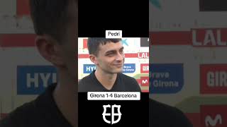 Declaraciones de Pedri  Noticias FCB barça fcbarcelona fichajes deportes futbol [upl. by Ylebmik106]