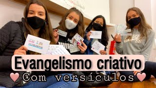 Evangelismo criativo  Com versículos [upl. by Lotte]