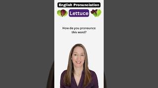 How to pronounce LETTUCE corrrectly howtopronounce pronunciation [upl. by Ecal225]