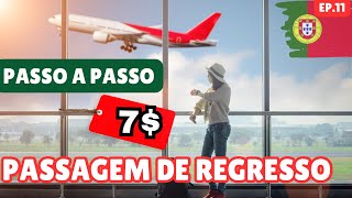 Passagem de regresso a partir de 7 dólares site e passoa passo [upl. by Annaihs]