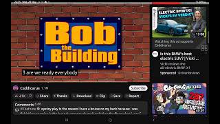 Caddicarus Bob the building [upl. by Davina]