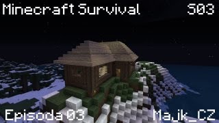 Czech Lets play  Minecraft  Survival S03E03  Blbé schody MajkCZ [upl. by Gunilla]