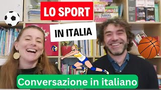 Vocabolario Italiano dello SPORT Italian SPORTS Vocabulary Real Italian Conversation sub ITA [upl. by Ayomat]