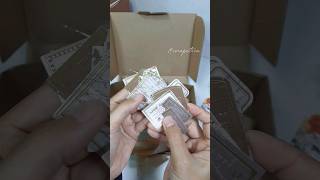 Unboxing Journaling Supplies  Ruche Living  Link produk di Description box [upl. by Kcirdderf]